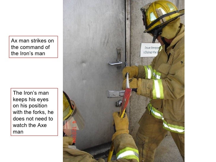 Forcible Entry Using Irons