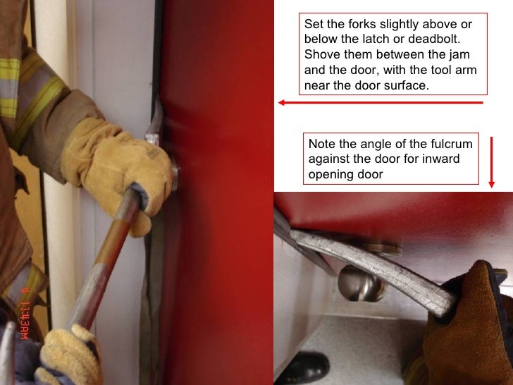 Forcible Entry Using Irons