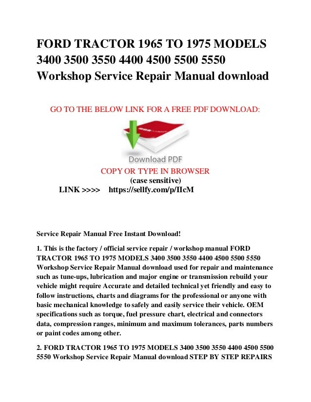 1968 Ford F250 Factory Manual Download 1968 Ford F250 Factory Manual Download