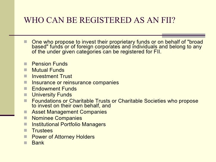 thesis on foreign institutional investors thesis on foreign institutional investors
