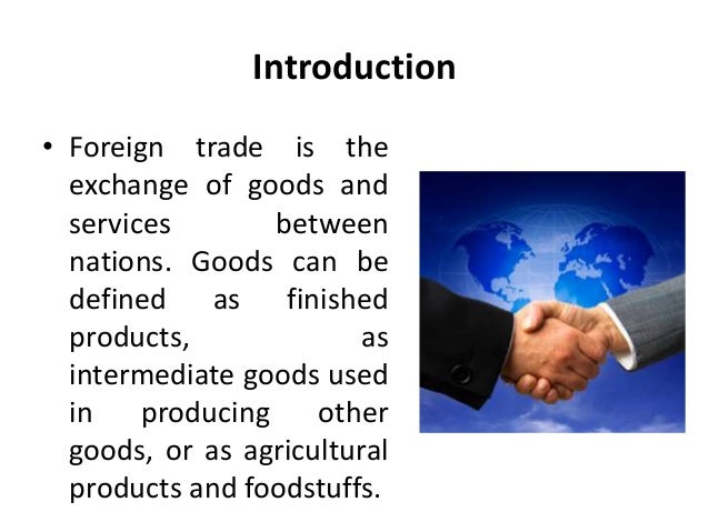 Introduction to foreign exchange