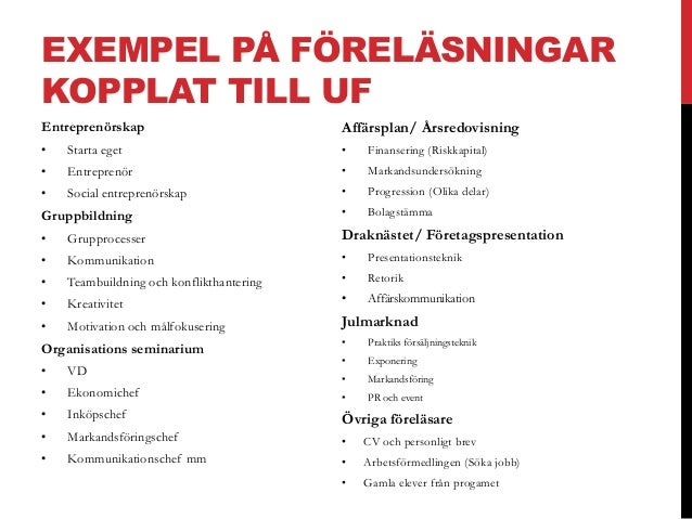 affärsplan exempel uf affärsplan exempel uf