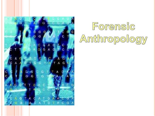 Forensic anthropology research topics