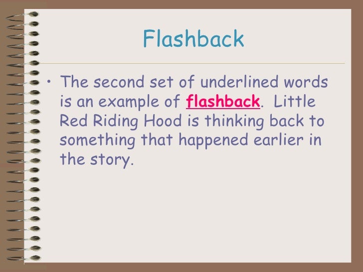 Flashback essay