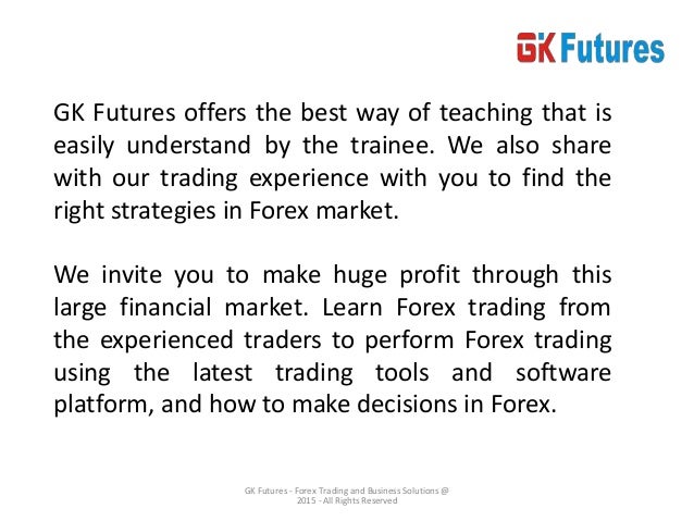 Forex trading training perth
