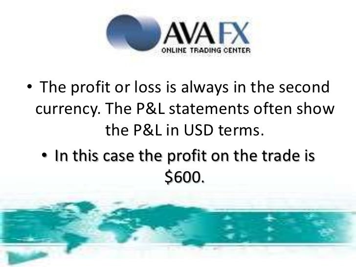 Forex calculating profit and loss