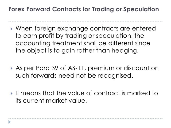 forex forward contract