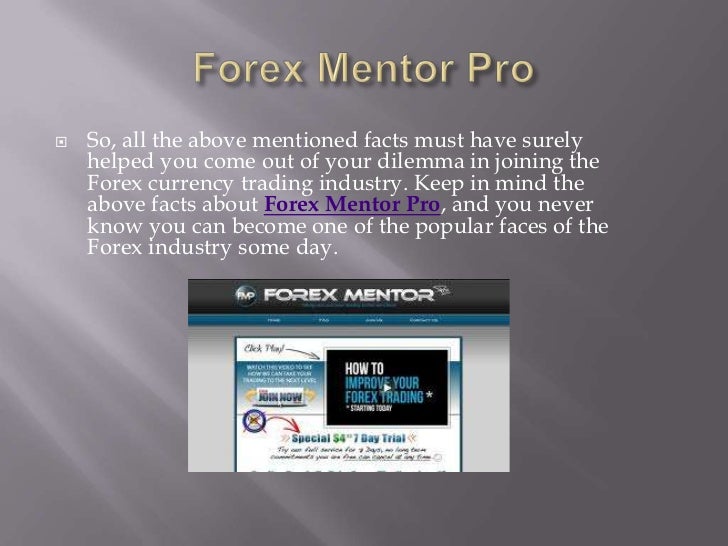 Forex mentor pro reviews