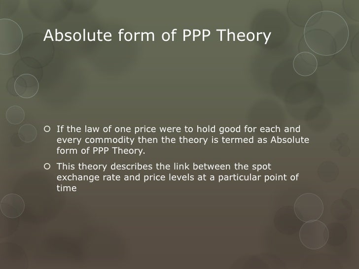 Forex ppp