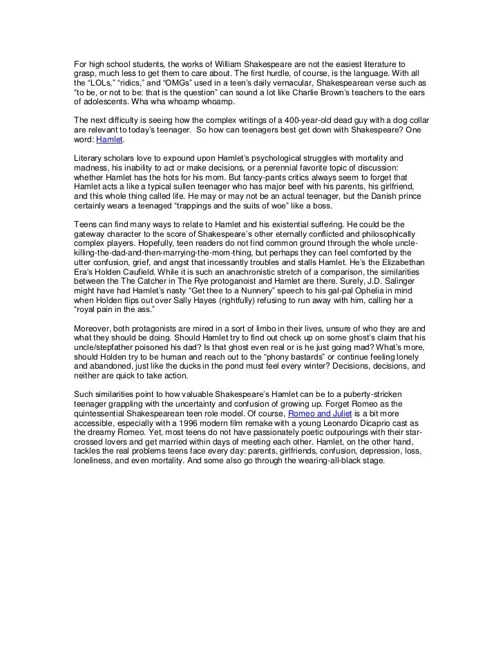 age and youth by william shakespeare essay age and youth by william shakespeare essay