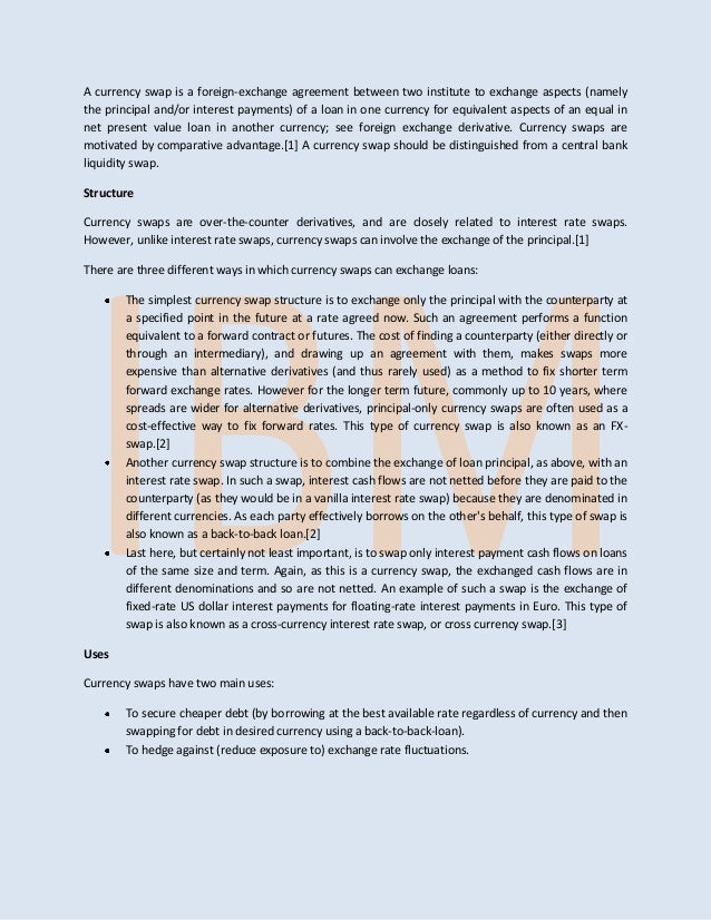Foreign exchange notes