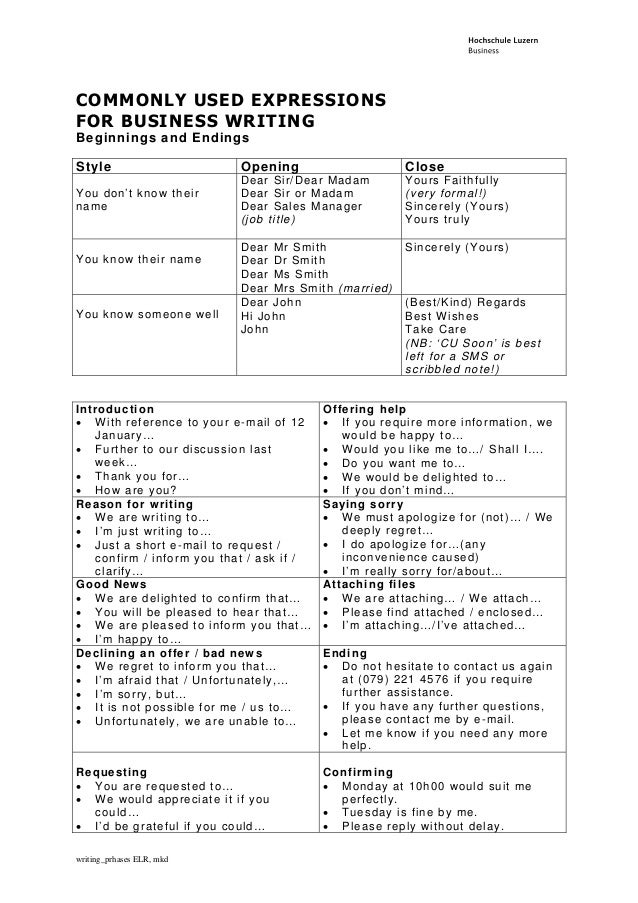French essay phrases