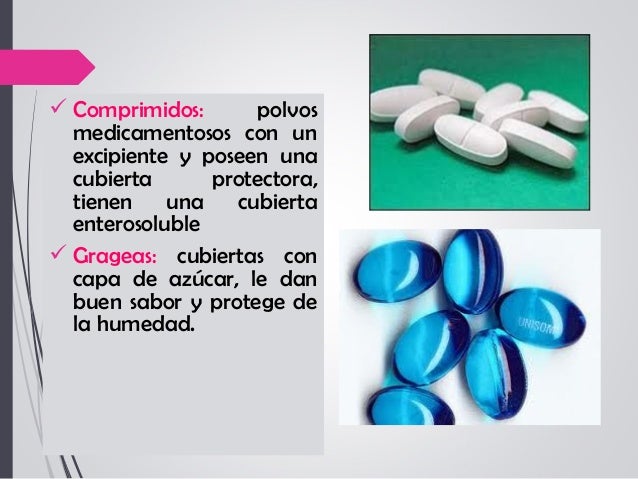 Formas farmaceuticas