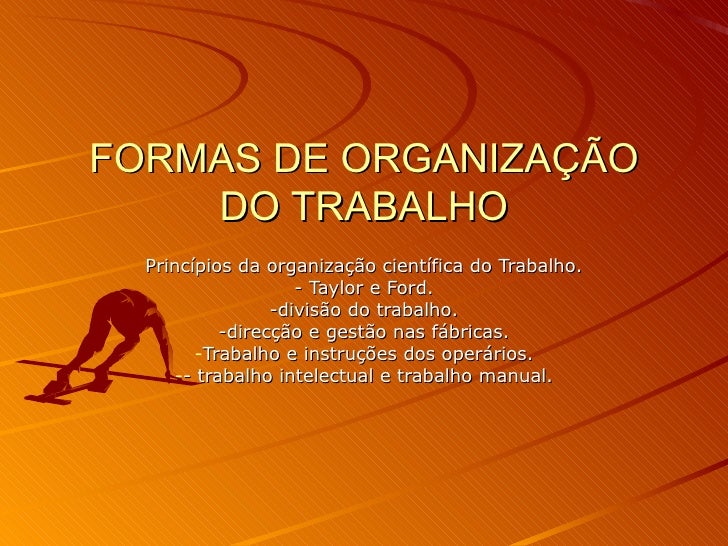 Explique As Formas De Organização Política Dos Trabalhadores