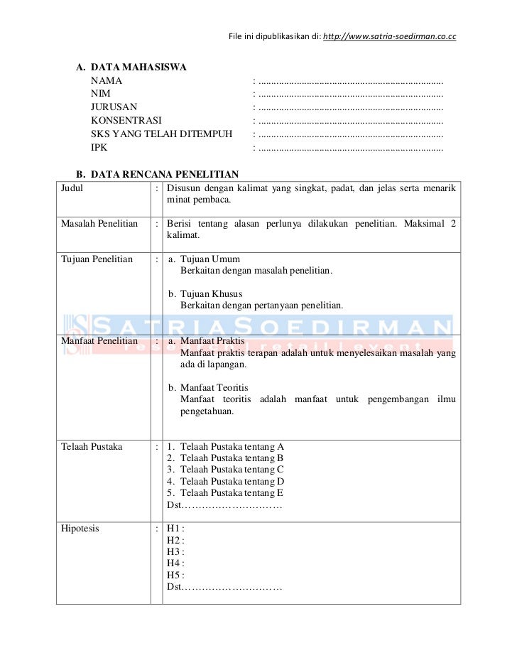 83 Outline Proposal Penelitian Kualitatif Kualitatif Outline