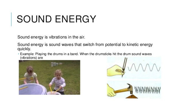 forms of energy sound energy definition
