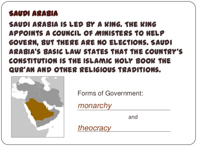 Forms of government part 2