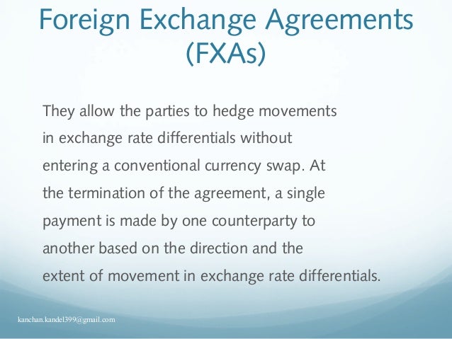 currency hedging interest rate differential