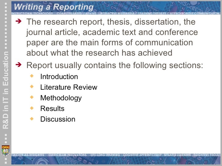 Dissertation Vs Research Paper