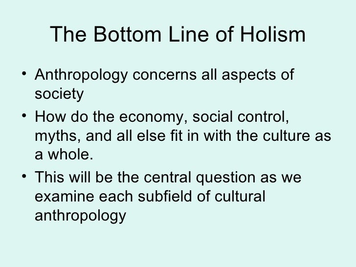 Four Fields in Anthropology