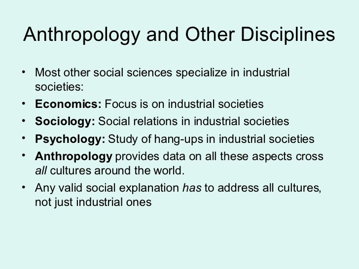 Four Fields in Anthropology