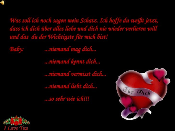 Für meinen Schatz