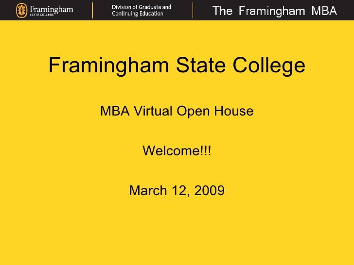 Framingham State Mba framingham state college Framingham State Mba framingham state college