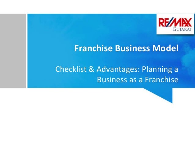 Franchising Business Plan