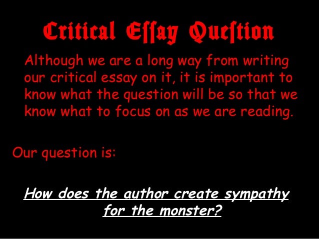 frankenstein theme essay