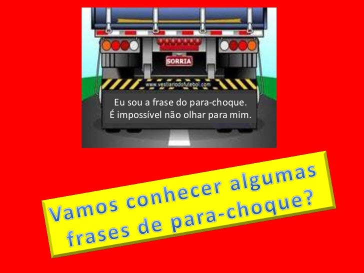 Frases de parachoque Frases de parachoque
