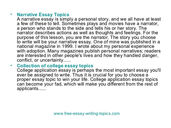 Common essay topics for ged