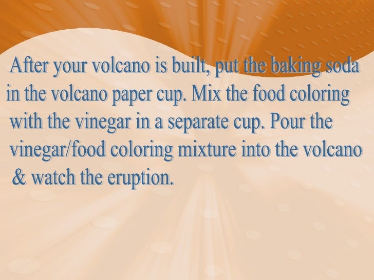 baking soda volcano research paper baking soda volcano research paper