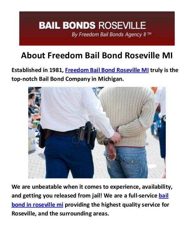Freedom Bail Bond in Roseville MI