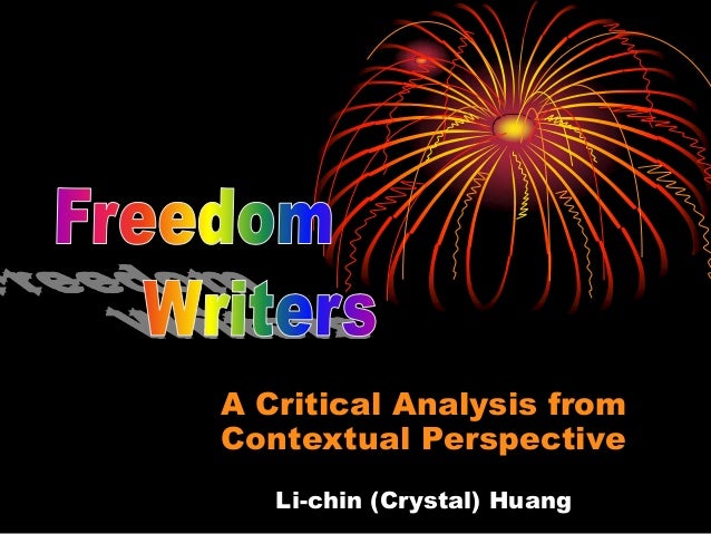 Critical essay on freedom writers movie