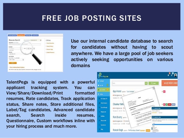 free resume search employers