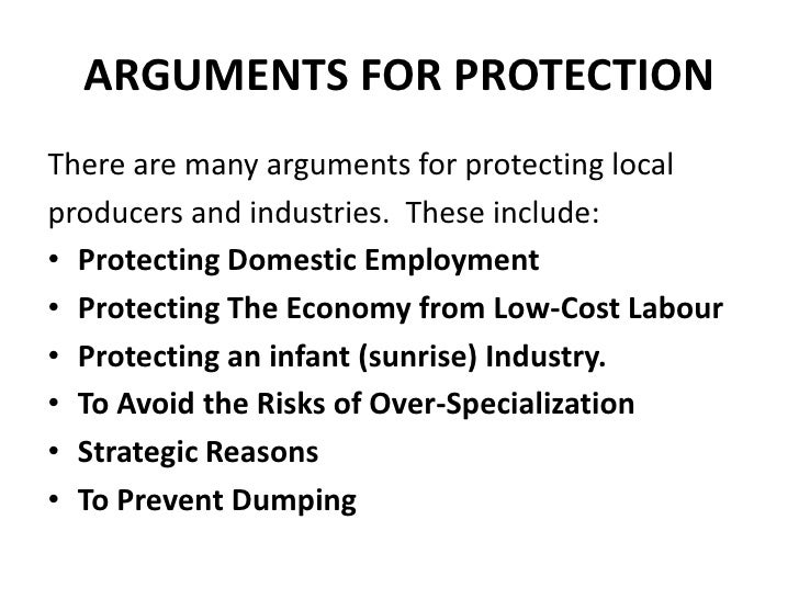 the economic rationale for trade protectionism the strategic industry argument the low wage argument Can emerging market protectionism be beneficial ample of literature on the free trade argument such protecting a strategic industry that could then. the economic rationale for trade protectionism the strategic industry argument the low wage argument Can emerging market protectionism be beneficial ample of literature on the free trade argument such protecting a strategic industry that could then.