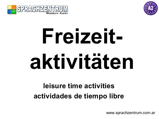 GERMAN ACTIVITIES german activities: