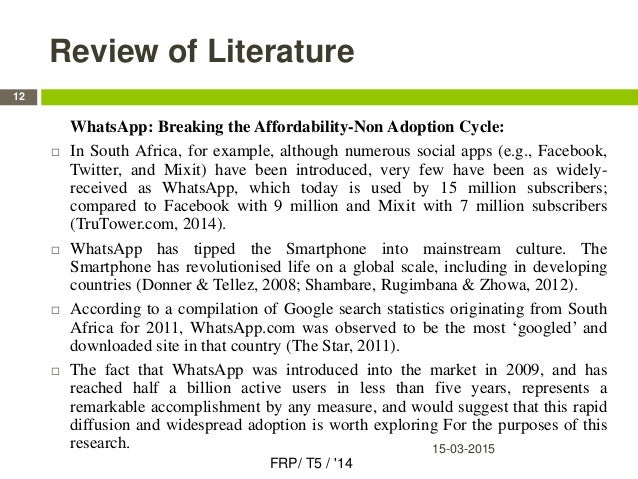 Literature review on customer satisfaction
