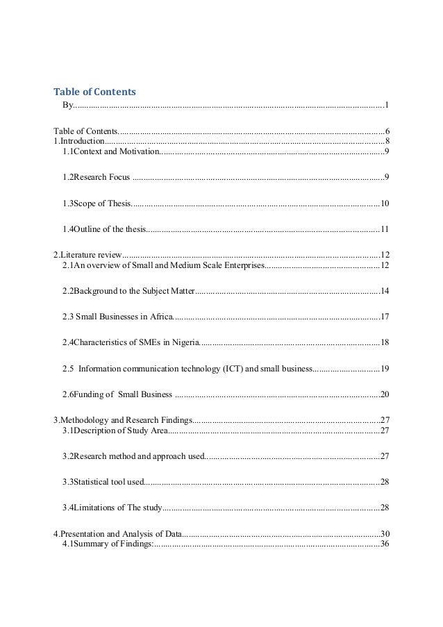 thesis on small and medium scale enterprises thesis on small and medium scale enterprises