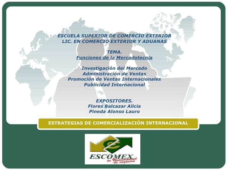 FUNCIONES MERCADOTECNIA funciones mercadotecnia:
