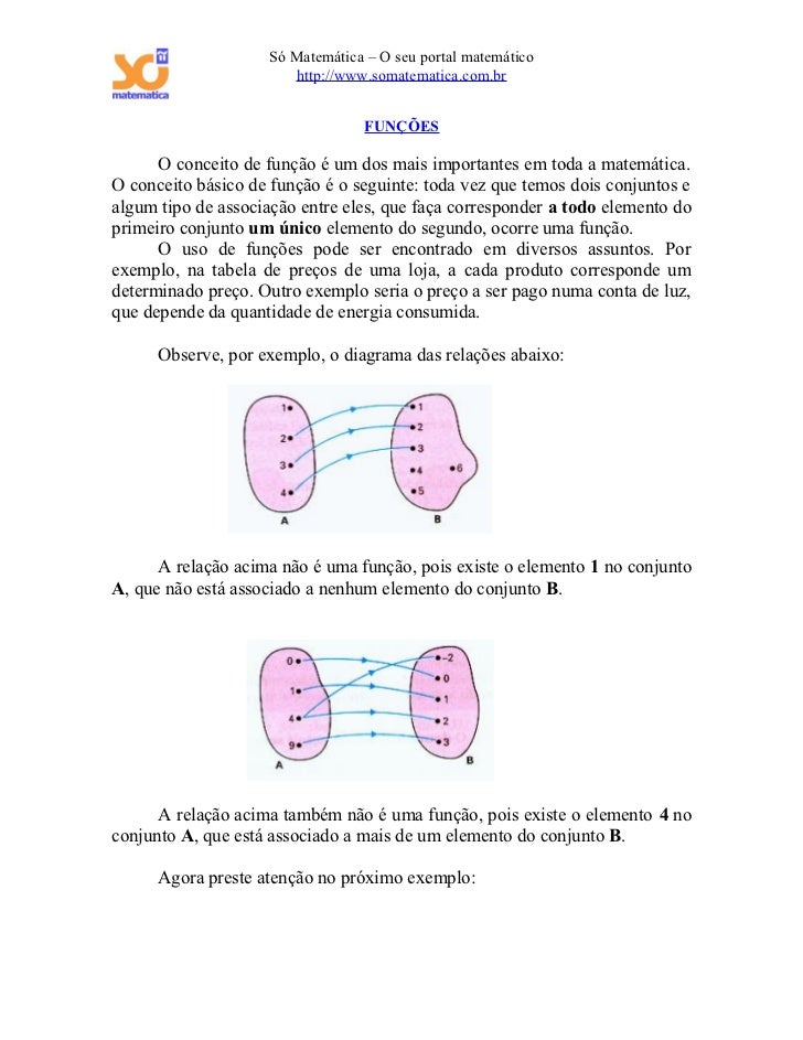 Exercicios De Função Sobrejetora Injetora E Bijetora
