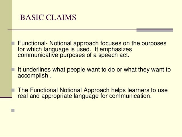 functional syllabus notional functional syllabus 22 the notional-functional syllabus language learning, in a sense, is conceptualized by a repertoire of notions and functions in a notional-functional syllabus. functional syllabus notional functional syllabus 22 the notional-functional syllabus language learning, in a sense, is conceptualized by a repertoire of notions and functions in a notional-functional syllabus.