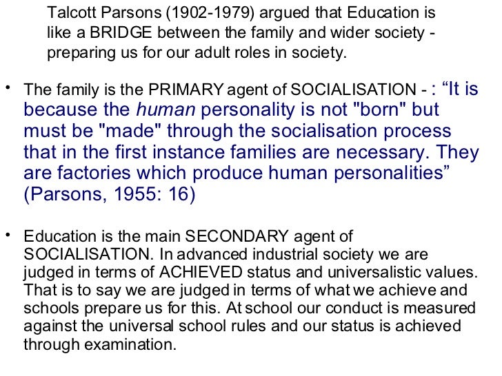 contribution of talcott parson to sociology Talcott parsons (1902 – 1979) is a well-known american sociologist who devoted most of his life to working on the faculty of harvard university. contribution of talcott parson to sociology Talcott parsons (1902 – 1979) is a well-known american sociologist who devoted most of his life to working on the faculty of harvard university.