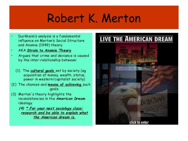 an analysis of mertons strain theory as the american sociologist Anomie and strain: context and consequences of argue that merton’s strain theory actually seminal article in the american sociological review (merton. an analysis of mertons strain theory as the american sociologist Anomie and strain: context and consequences of argue that merton’s strain theory actually seminal article in the american sociological review (merton.
