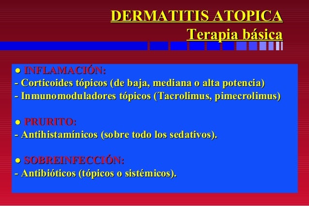 Los primeros indicios atopicheskogo de la dermatitis surgen