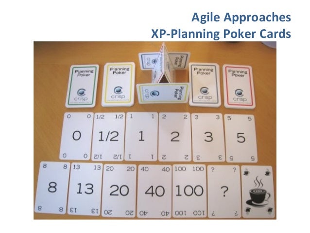 Agile planning poker cards
