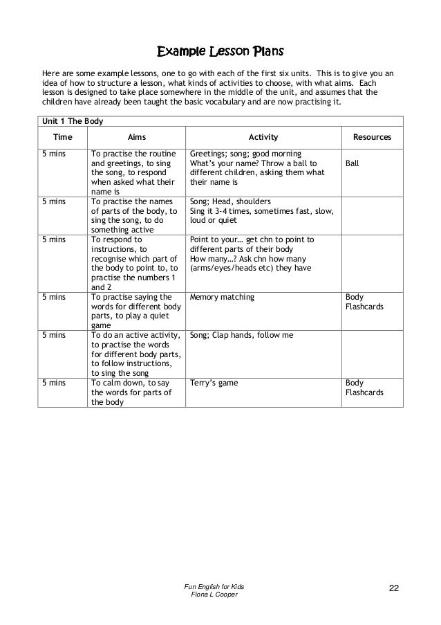 english lesson plans english lesson plans