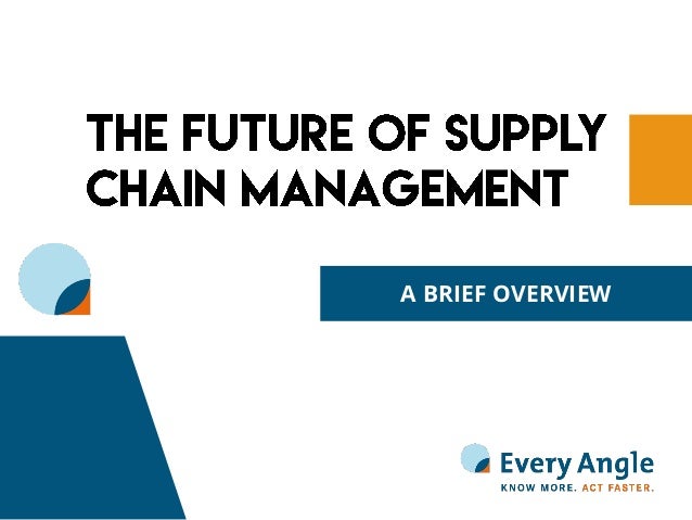 Future In Mba Supply Chain Management the future of supply chain management Future In Mba Supply Chain Management the future of supply chain management