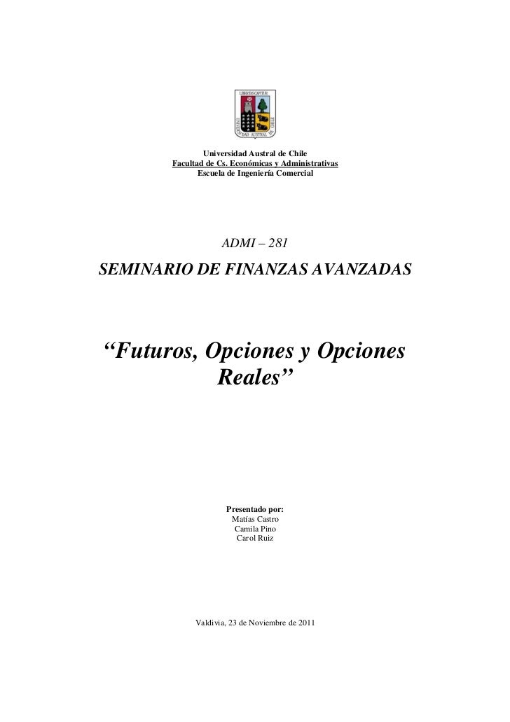 futuros y opciones financieras