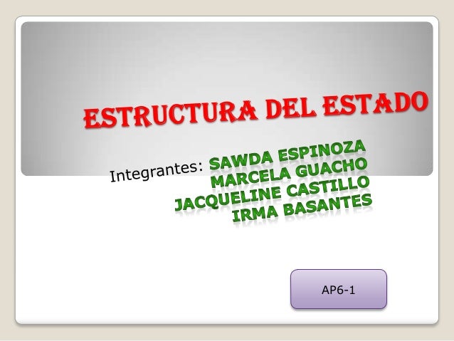 ESTRUCTURA ECUADOR estructura ecuador: